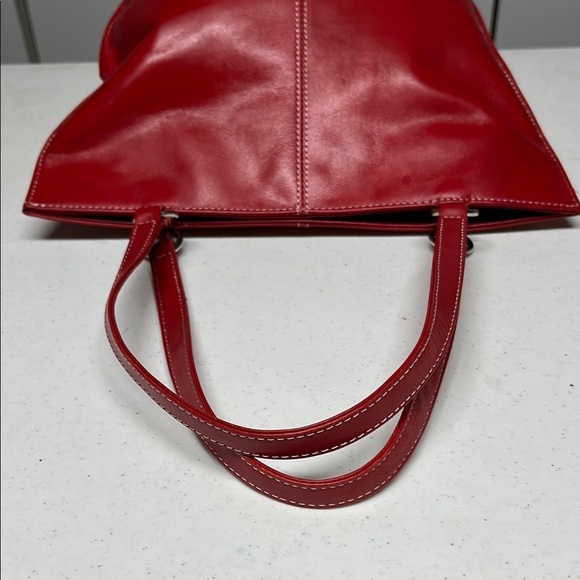 Vintage Wilson Leather Bag Red - Picture 8 of 16